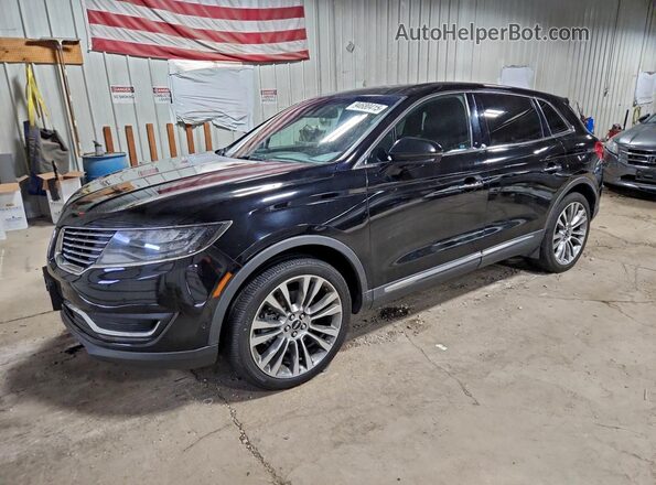 2LMPJ8LP2HBL52963 2017 LINCOLN MKX Черный Передняя левая четверть