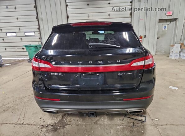 2LMPJ8LP2HBL52963 2017 LINCOLN MKX Черный Вид сзади