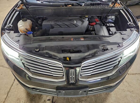 2LMPJ8LP2HBL52963 2017 LINCOLN MKX Черный Вид подкапотного пространства