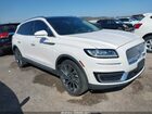 2019 Lincoln Nautilus Reserve White vin: 2LMPJ8LP2KBL31375