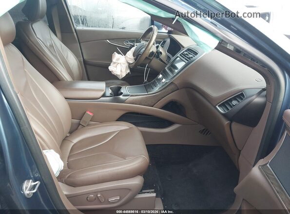2LMPJ8LP4JBL44871 2018 LINCOLN MKX Синий Вид салона спереди