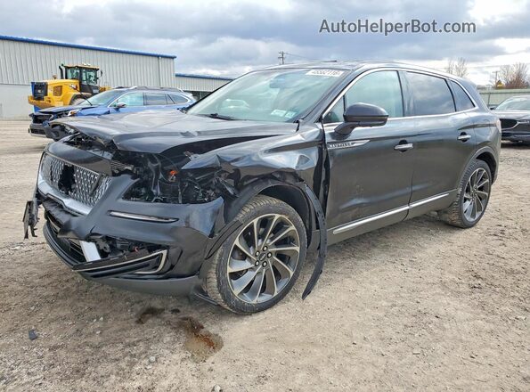 2LMPJ8LP7KBL35034 2019 LINCOLN NAUTILUS Черный Передняя левая четверть