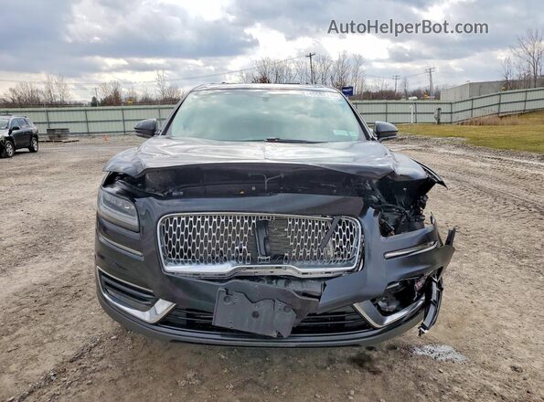 2LMPJ8LP7KBL35034 2019 LINCOLN NAUTILUS Черный Вид спереди