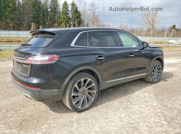 2LMPJ8LP7KBL35034 2019 LINCOLN NAUTILUS Черный Задняя правая четверть