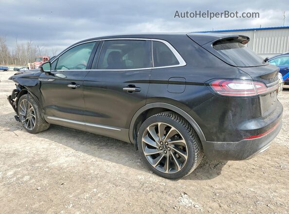 2LMPJ8LP7KBL35034 2019 LINCOLN NAUTILUS Черный Задняя левая четверть