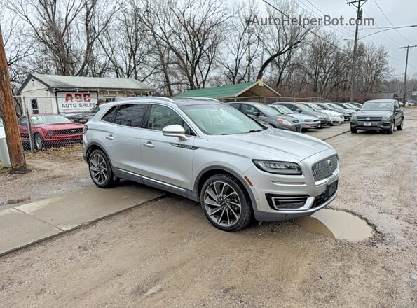2LMPJ8LP7KBL53999 2019 LINCOLN NAUTILUS Серебряный Передняя левая четверть
