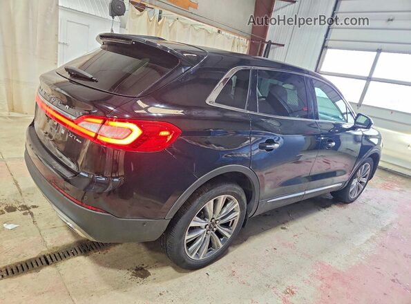 2LMPJ8LP9JBL14636 2018 LINCOLN MKX Black Հետևի աջ