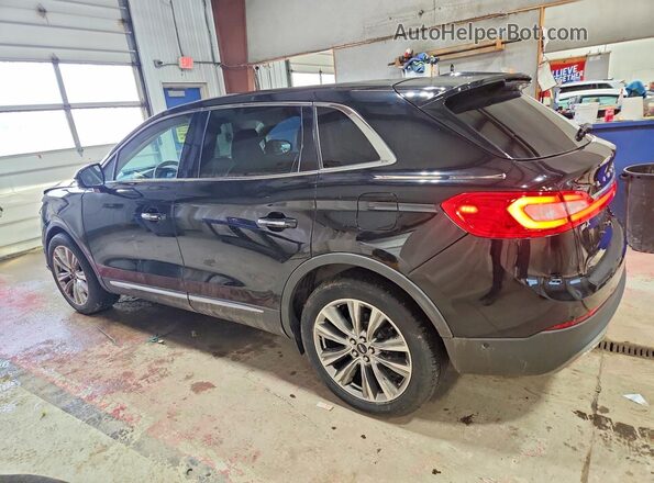 2LMPJ8LP9JBL14636 2018 LINCOLN MKX Black Հետևի ձախ