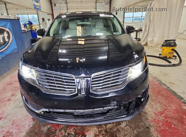 2LMPJ8LP9JBL14636 2018 LINCOLN MKX Black Դիմացի տեսք