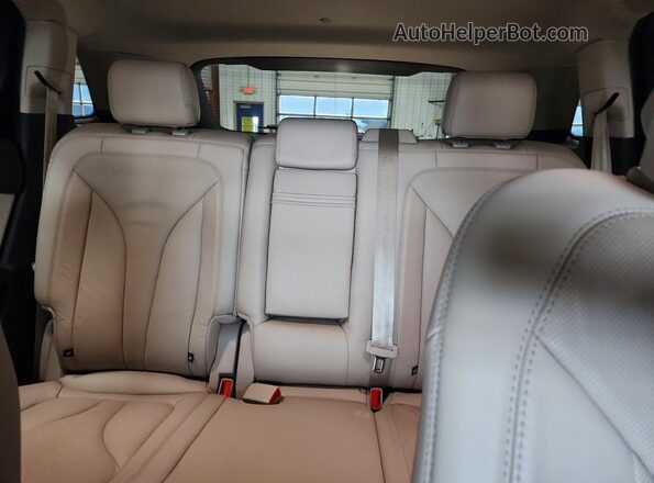 2LMPJ8LP9JBL14636 2018 LINCOLN MKX Black Հետևի նստատեղերի տեսք