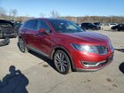 2017 Lincoln Mkx Reserve Красный vin: 2LMPJ8LPXHBL51897