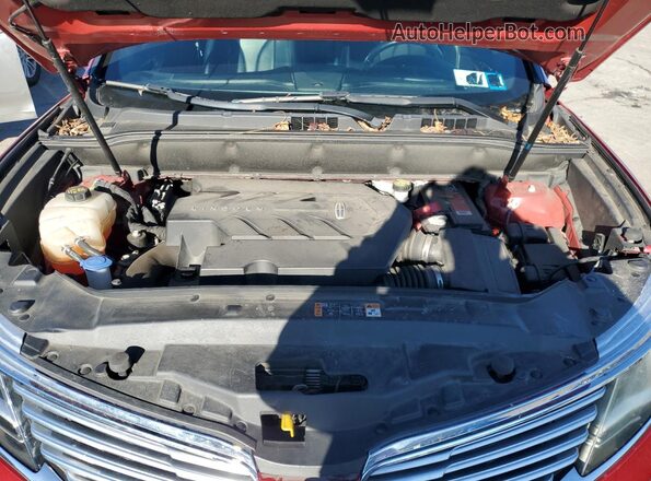 2LMPJ8LPXHBL51897 2017 LINCOLN MKX Красный Вид подкапотного пространства