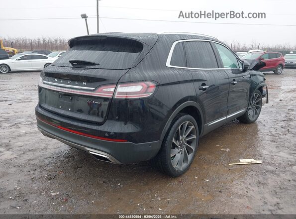 2LMPJ8LPXKBL56167 2019 LINCOLN NAUTILUS Черный Задняя правая четверть