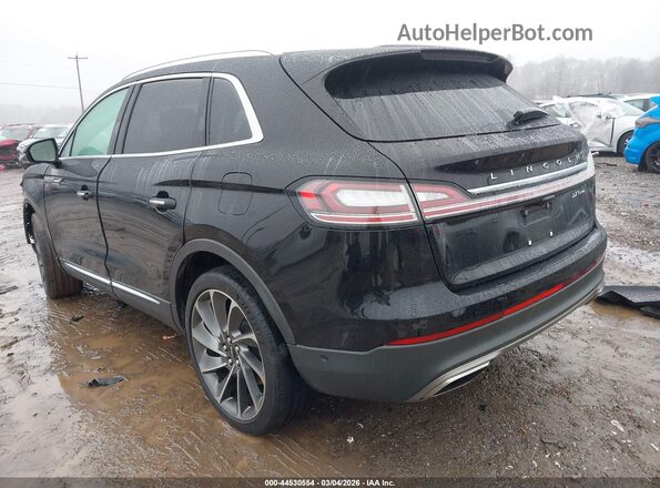 2LMPJ8LPXKBL56167 2019 LINCOLN NAUTILUS Черный Задняя левая четверть