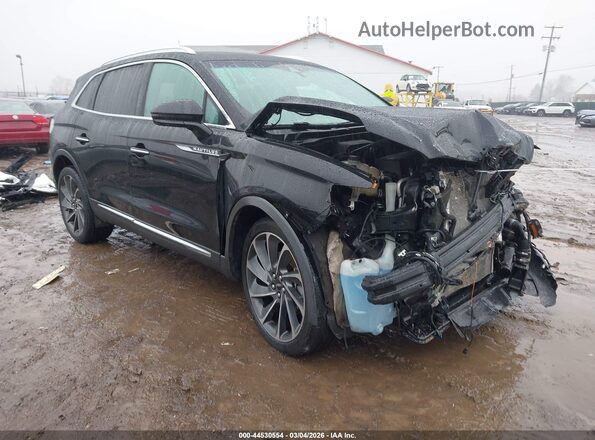 2LMPJ8LPXKBL56167 2019 LINCOLN NAUTILUS Черный Передняя правая четверть