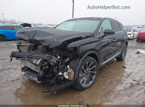 2LMPJ8LPXKBL56167 2019 LINCOLN NAUTILUS Черный Передняя левая четверть