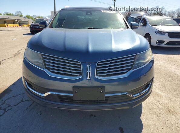 2LMPJ8LR8JBL38105 2018 LINCOLN MKX Blue Widok z przodu