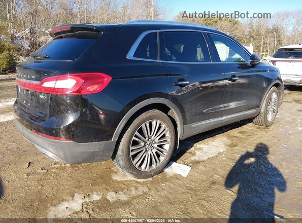 2LMPJ8LRXHBL53263 2017 LINCOLN MKX Черный Задняя правая четверть