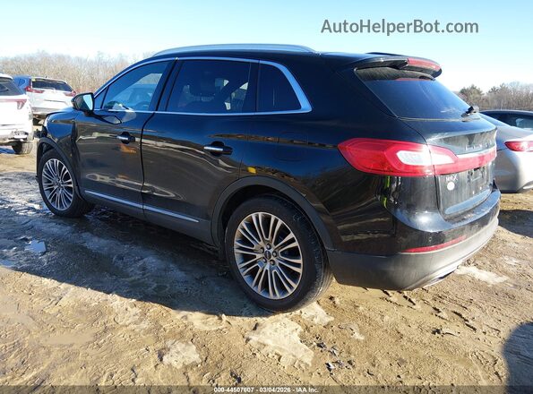 2LMPJ8LRXHBL53263 2017 LINCOLN MKX Черный Задняя левая четверть