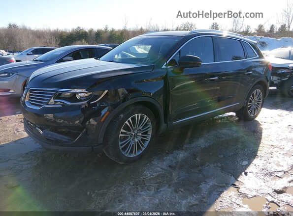 2LMPJ8LRXHBL53263 2017 LINCOLN MKX Черный Передняя левая четверть