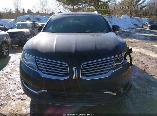 2LMPJ8LRXHBL53263 2017 LINCOLN MKX Черный Вид щитка приборов