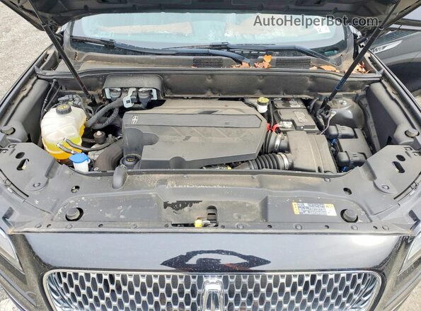 2LMPJ9JP4LBL11431 2020 LINCOLN NAUTILUS Черный Вид подкапотного пространства