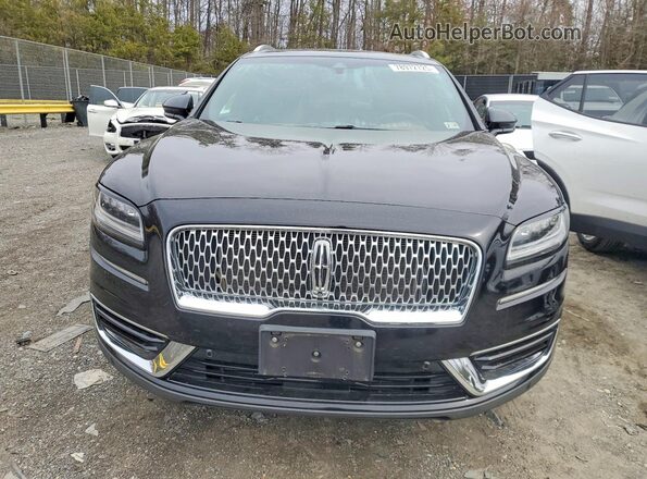2LMPJ9JP4LBL11431 2020 LINCOLN NAUTILUS Черный Вид спереди