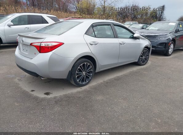 2T1BURHE0GC656619 2016 TOYOTA LL Silver Tył prawy