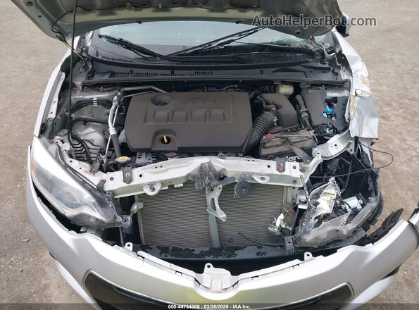 2T1BURHE0GC656619 2016 TOYOTA LL Silver Widok z tyłu