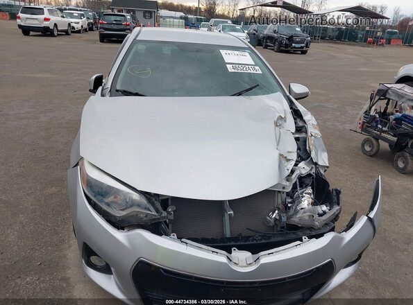 2T1BURHE0GC656619 2016 TOYOTA LL Silver Widok zestawu wskaźników
