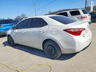 2017 Toyota Corolla L Белый vin: 2T1BURHE0HC868986