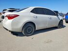 2017 Toyota Corolla L Белый vin: 2T1BURHE0HC868986