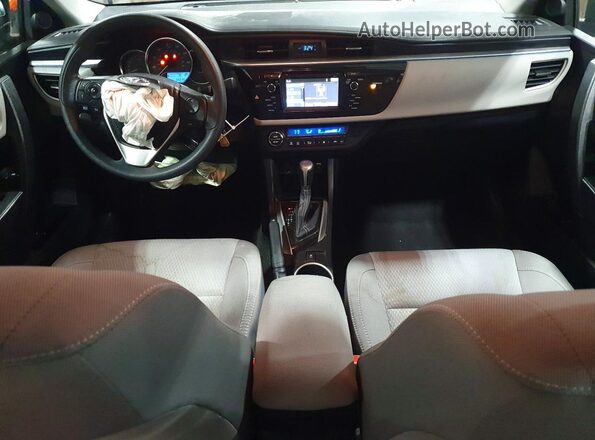 2T1BURHE1GC698815 2016 TOYOTA LL Синий Вид панели приборов