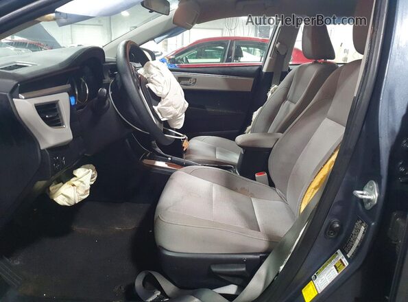 2T1BURHE1GC698815 2016 TOYOTA LL Синий Вид салона спереди