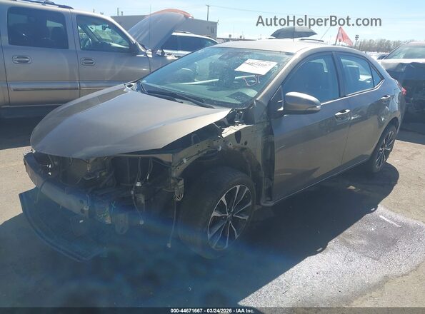 2T1BURHE1HC772803 2017 TOYOTA LL Серый Передняя левая четверть