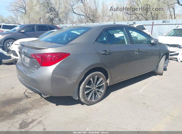 2T1BURHE1HC772803 2017 TOYOTA LL Серый Задняя правая четверть