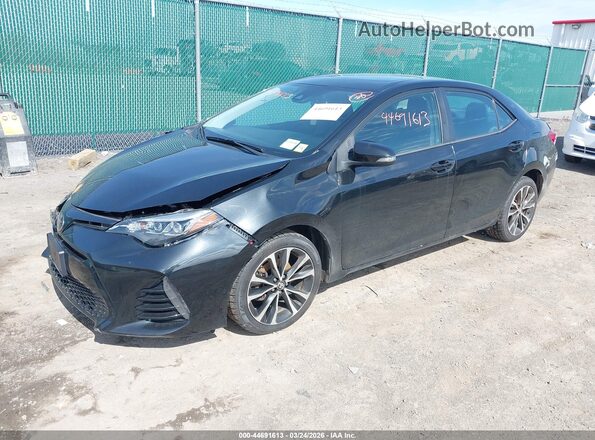 2T1BURHE1JC037079 2018 TOYOTA LL Black Vista tres cuartos delantera izquierda