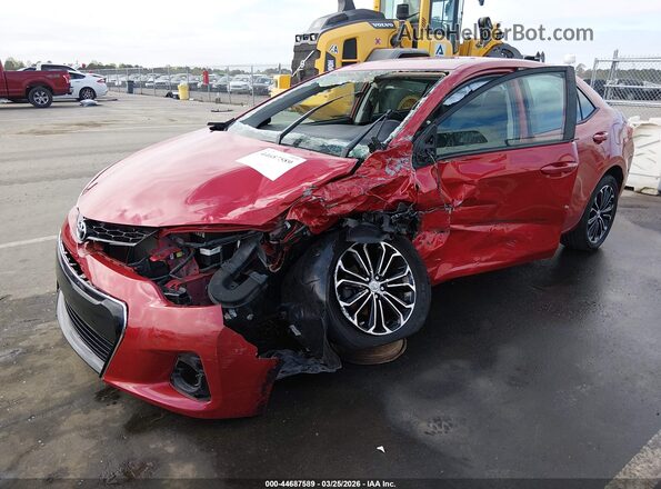 2T1BURHE2GC515096 2016 TOYOTA LL Red Przód lewy
