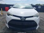 2018 Toyota Corolla L White vin: 2T1BURHE2JC024311
