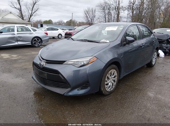 2T1BURHE2KC154669 2019 TOYOTA LL Серый Передняя левая четверть