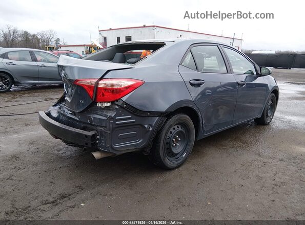 2T1BURHE2KC154669 2019 TOYOTA LL Серый Задняя правая четверть