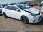 2016 Toyota Corolla Le White vin: 2T1BURHE3GC554814