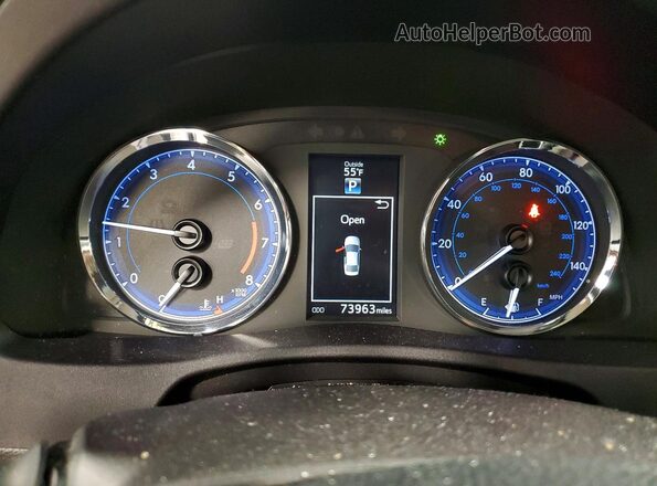 2T1BURHE4HC921124 2017 TOYOTA LL Tan Widok zestawu wskaźników