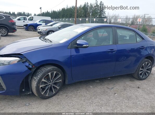 2T1BURHE4HC928221 2017 TOYOTA LL Синий Вид задней части салона