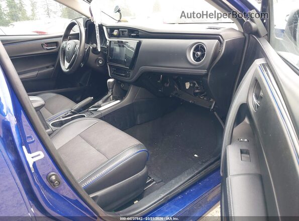 2T1BURHE4HC928221 2017 TOYOTA LL Синий Вид салона спереди