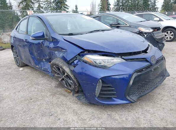 2T1BURHE4HC928221 2017 TOYOTA LL Синий Вид спереди