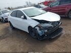 2018 Toyota Corolla Le White vin: 2T1BURHE4JC122448