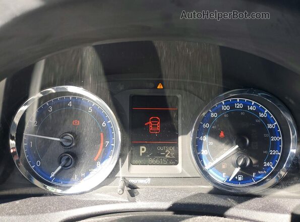 2T1BURHE4JC978462 2018 TOYOTA LL Gray Vista del cuadro de instrumentos