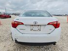 2019 Toyota Corolla Le White vin: 2T1BURHE4KC166354
