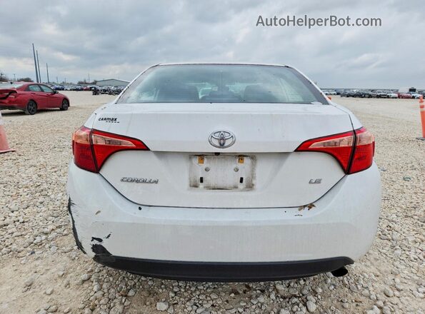 2T1BURHE4KC166354 2019 TOYOTA LL White Vista trasera